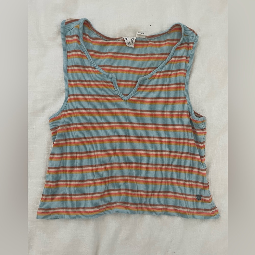Roxy striped tank